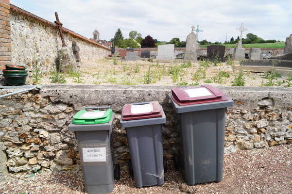 Le nouveau dispositif de tri sélectif.