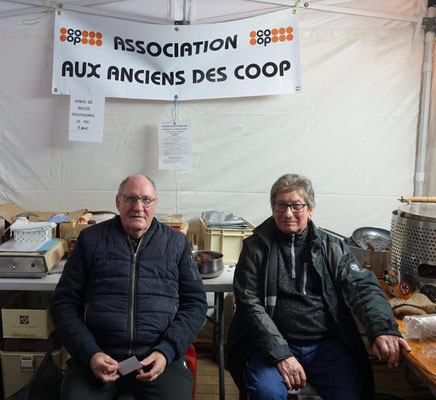 Pour l'association des Anciens Coopérateurs, il manque des exposants des métiers de bouche. 