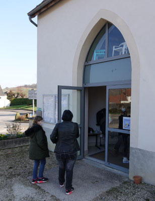La salle des mariages a accueilli les joueurs de 14h00 à 16h00.