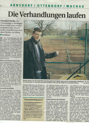 Artikel aus der "Sächsischen Zeitung" vom 17. Januar 2007