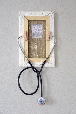 Revers - 20 x 80 cm Mixed media, 2018