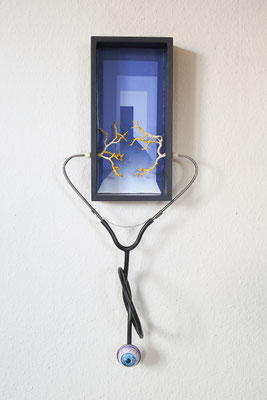 The passing way 2021 - Mixed Media - 67cm x 17cm x 7cm