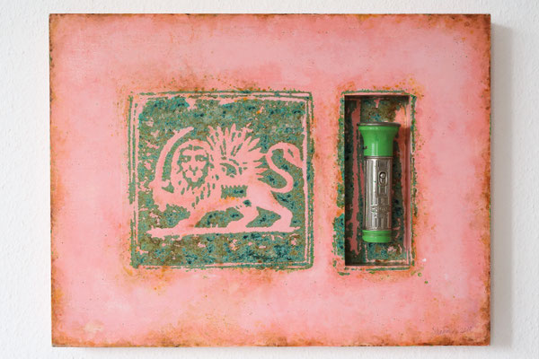National Pride - 45 x 60 cm Mixed media, 2019