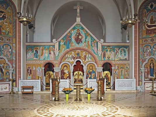 Kirche des Hl. Johannes von Kronstadt zu Hamburg (ehemalige evangelisch-lutherische Gnadenkirche) 