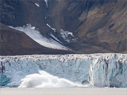 Ymerbukta Esmarkbreen Gletscher