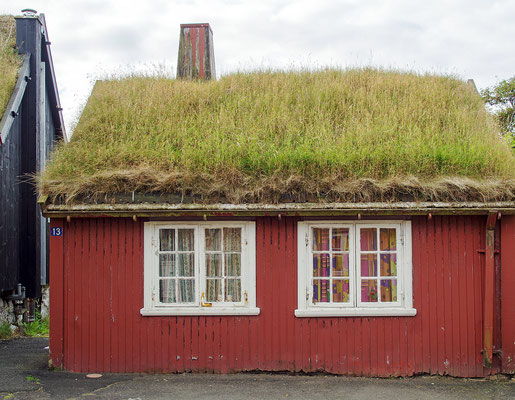Färöer Tórshavn - Altstadt Tinganes