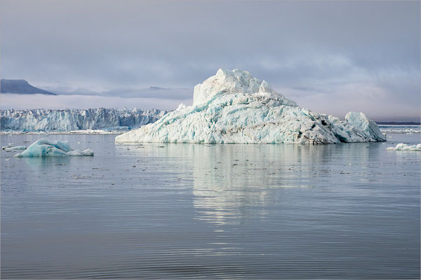 Storfjord Negribreen Gletscher