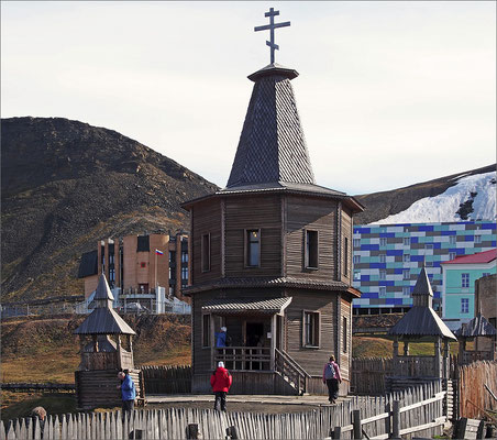 Spitzbergen Barentsburg - Orthodoxe Kapelle  (2015) 
