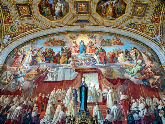 Rom Vatikanische Museen Saal der Immacolata