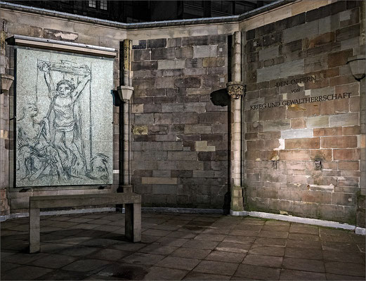 Mahnmal St. Nikolai - Mosaik Ecce Homo