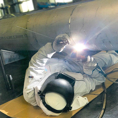 消火配管製作、現地施工　武豊火力発電所
