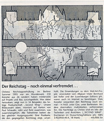 Augsburger Allgemeine · Der Reichstag - noch einmal verfremdet von Michael Schreiner