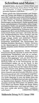 Süddeutsche Zeitung · Malen und Schreiben von Christina Weiß