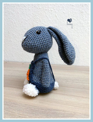 recycled denim bunny crochet pattern free