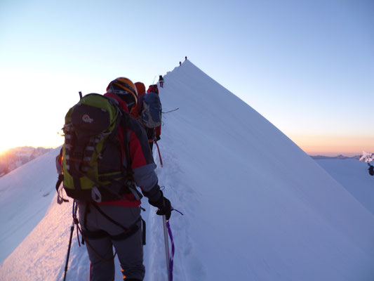 Cumbre del Mont Blanc