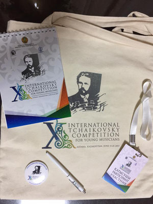 Awarded in Xth Tchaikovsky International Youth Competition (2017 June, Astana)
