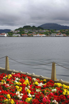 in Kristiansund, Blick zu einer der Inseln