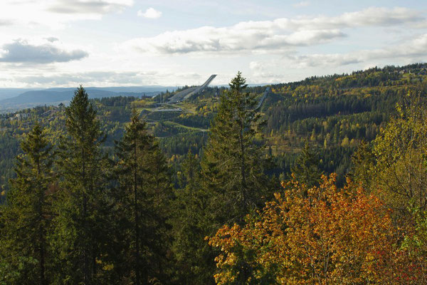 und auf den Holmekollen