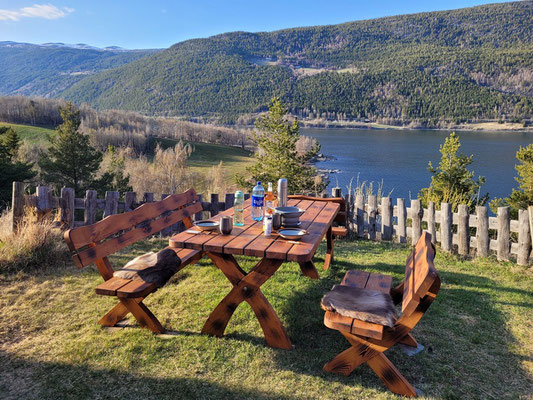 gemütlicher Platz mit Aussicht - Kvila Hytteutleie