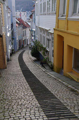 Gasse in Bergen