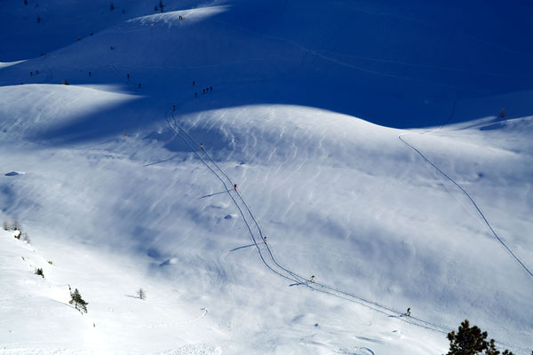 Weißenbach im Ahrntal ist ein Eldorado für Skibergsteiger - die Kombination von perfekten Verhältnissen in der freien Natur und einer komfortablen Ferienwohnung im Ahrntal gibts bei Appartements Großgasteiger
