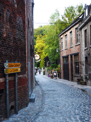 Die schmalen Straßen von Durbuy