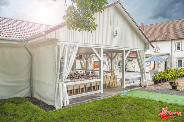 Thüringens Hochzeitspavillon im Gasthaus Zum Wiesengrund
