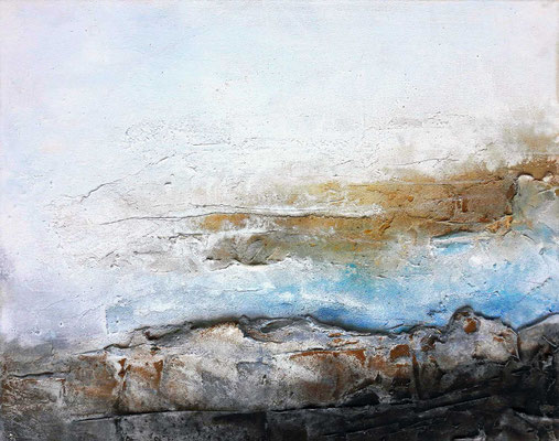 40 Mixed Media auf Leinwand 40 x 50 cm
