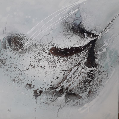 113 Mixed Media auf Leinwand 40 x 40 cm