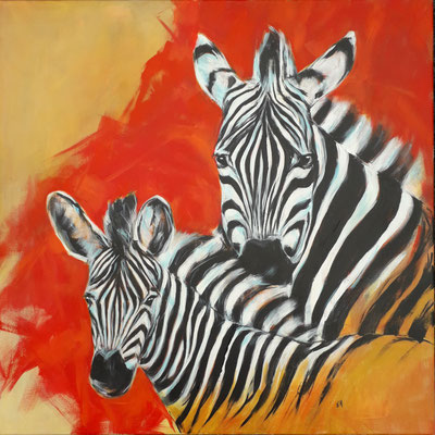 95 Acryl auf Leinwand 80 x 80 cm