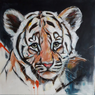 84 Acryl auf Leinwand 80 x 80 cm