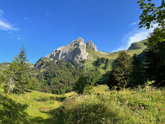 Montée du dernier col