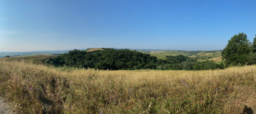 Les paysages superbes de Toscane