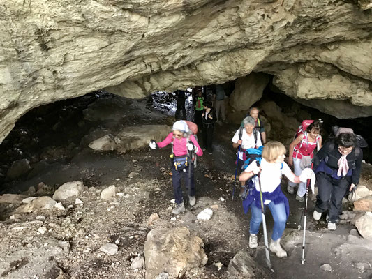 Traversée de la Grande Baume