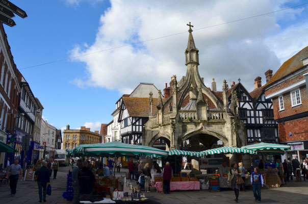 Mittelalterlicher Marktplatz
