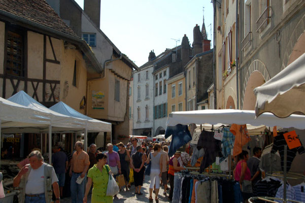 Markt in Louhans