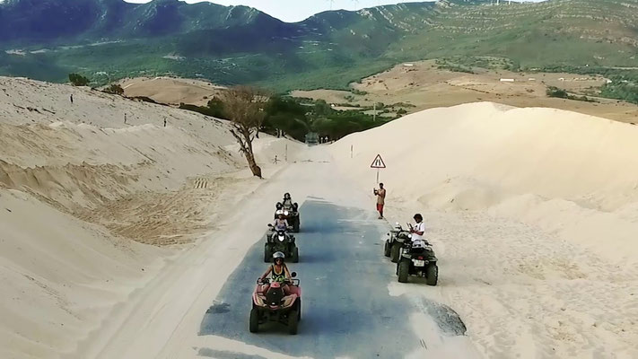 Ruta Quad por las dunas de Valdevaqueros, Tarifa