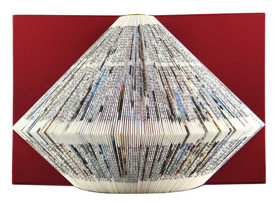 gefaltetes Buch - folded book