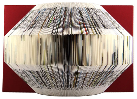 gefaltetes Buch - folded book