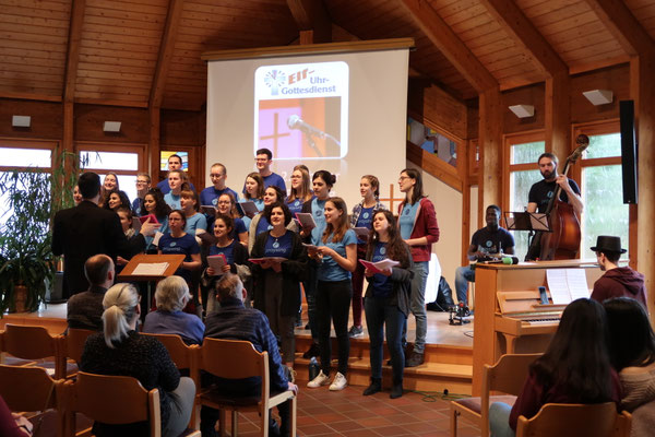 Elfuhrgottesdienst mit PraySing