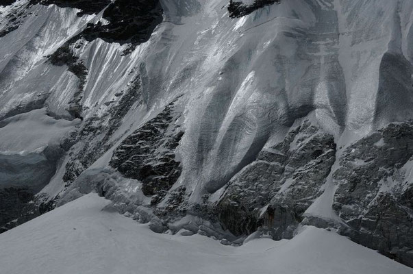 Bergschrund Everest Nordwand