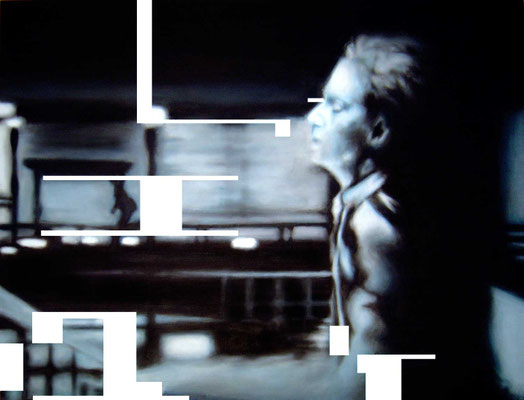 Pulp 5<br />2004<br />Acryl auf Baumwolle<br />146 x 108 cm