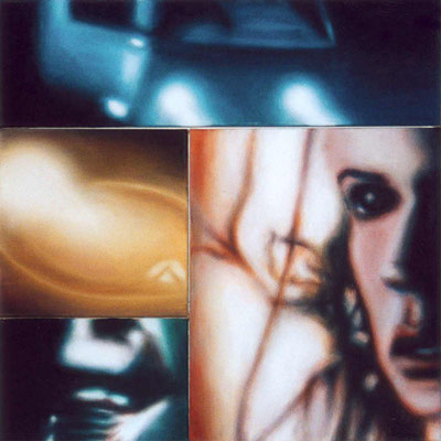 View III<br/>2000<br />Acryl auf Baumwolle<br />70 x 70 cm