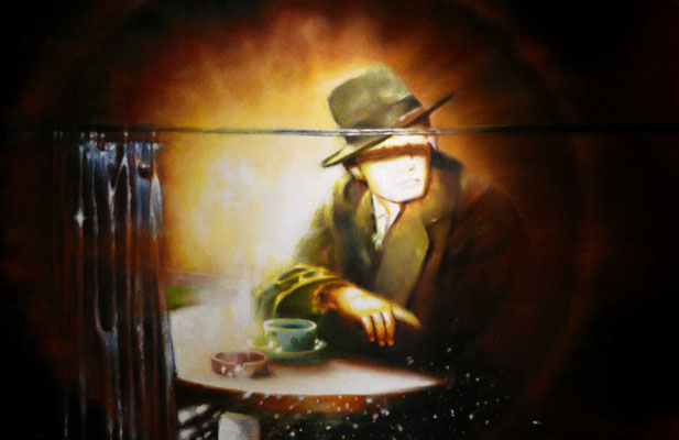 Du willst es<br />2009<br />Acryl auf Baumwolle<br />100 x 67 cm