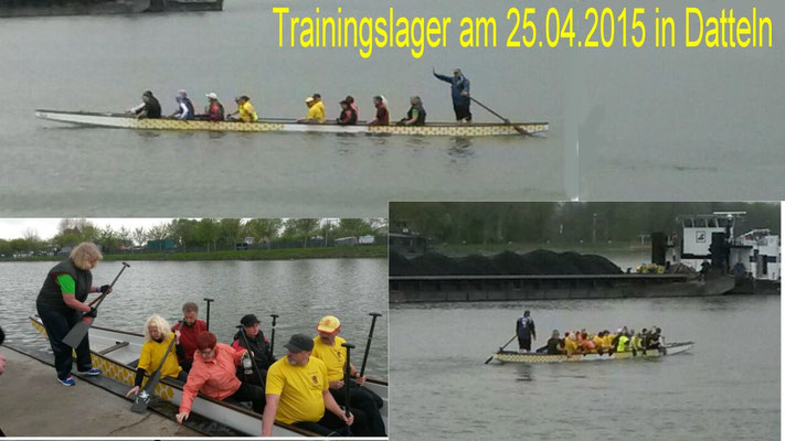 Trainingslager Datteln 2015