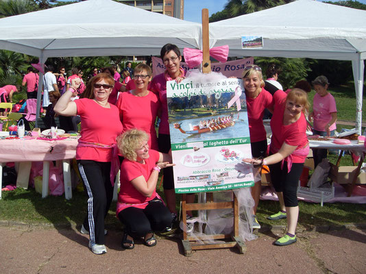 Pink Paddler Regatta in Rom 2013