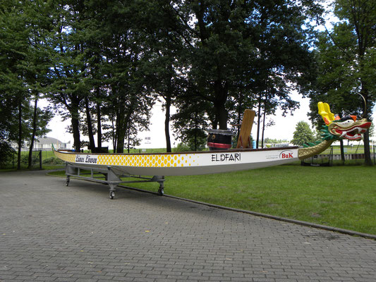 Mit den Lüner Löwen zusammen, wurden unsere Boote getauft.