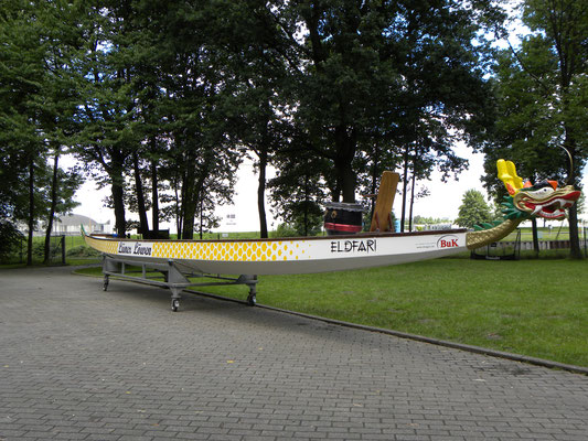 Mit den Lüner Löwen zusammen, wurden unsere Boote getauft.