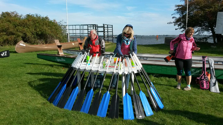 Pink Paddler Trainingslager auf Rügen Okt. 2015