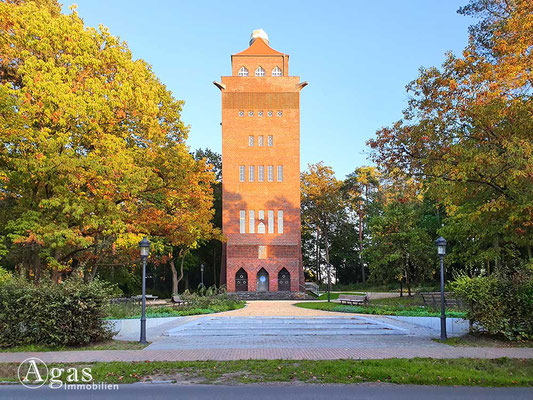 Immobilienmakler Beelitz - Historischer Wasserturm - heute genutzt von "Sternfreunde Beelitz e.V."